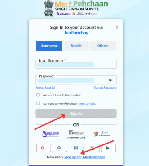 Bihar Ration Card  Login